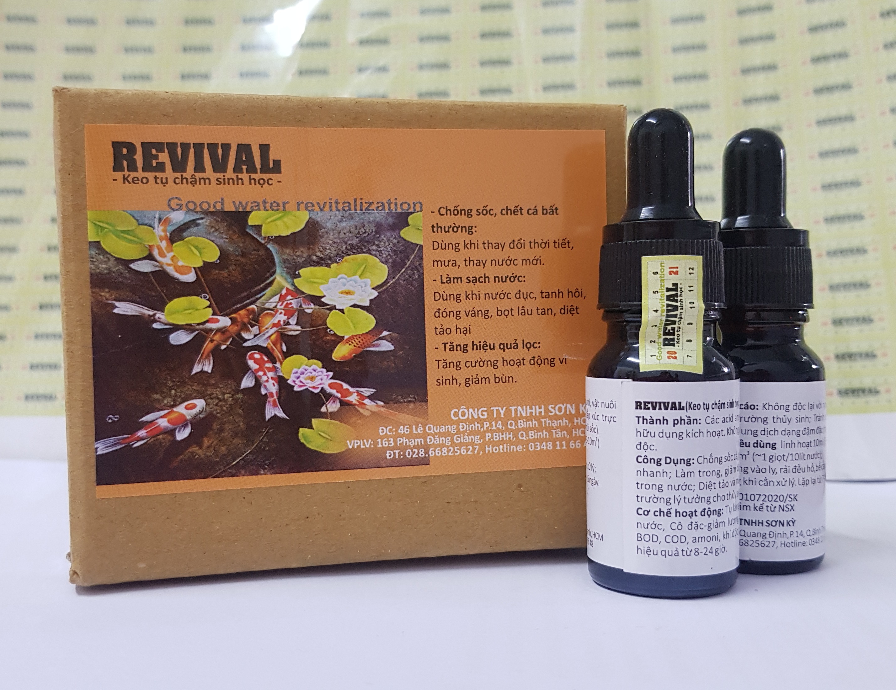 REVIVAL  xử lý nước hồ cá