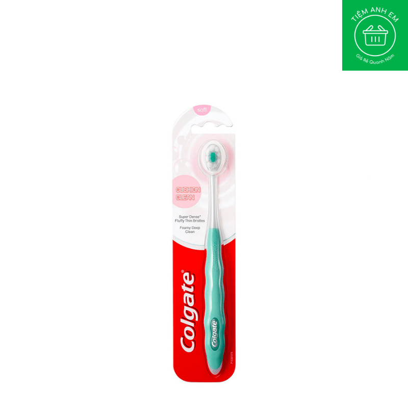 Bàn chải đánh răng Colgate Cushion Clean (Giao màu ngẫu nhiên)