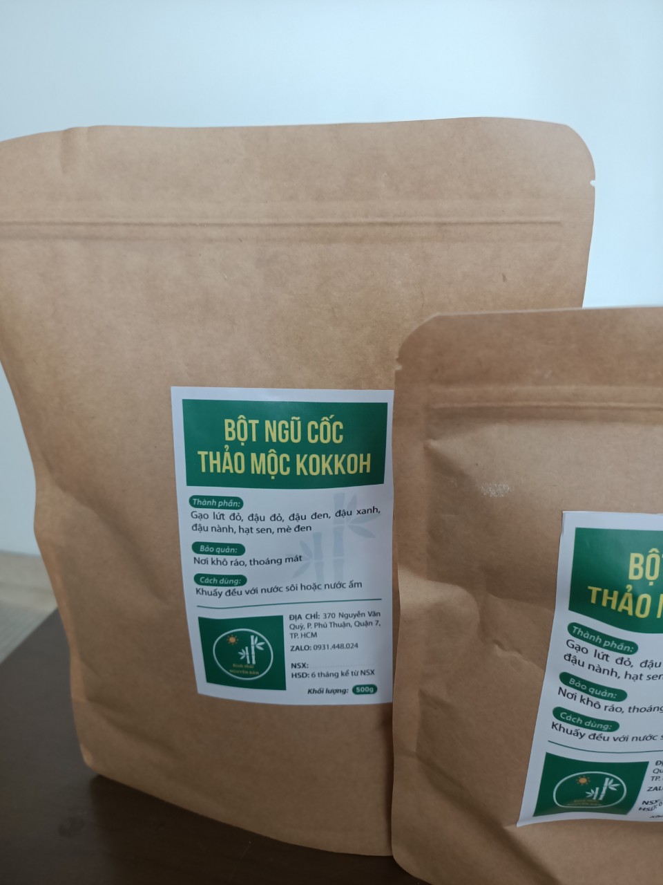 BỘT NGŨ CỐC THẢO MỘC KOKKOH 500G