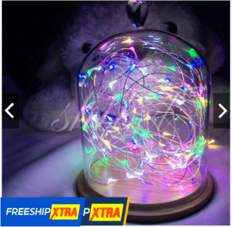 [HCM] Dây Đèn Led Trang Trí Bong Bóng Galaxy Dài 3m