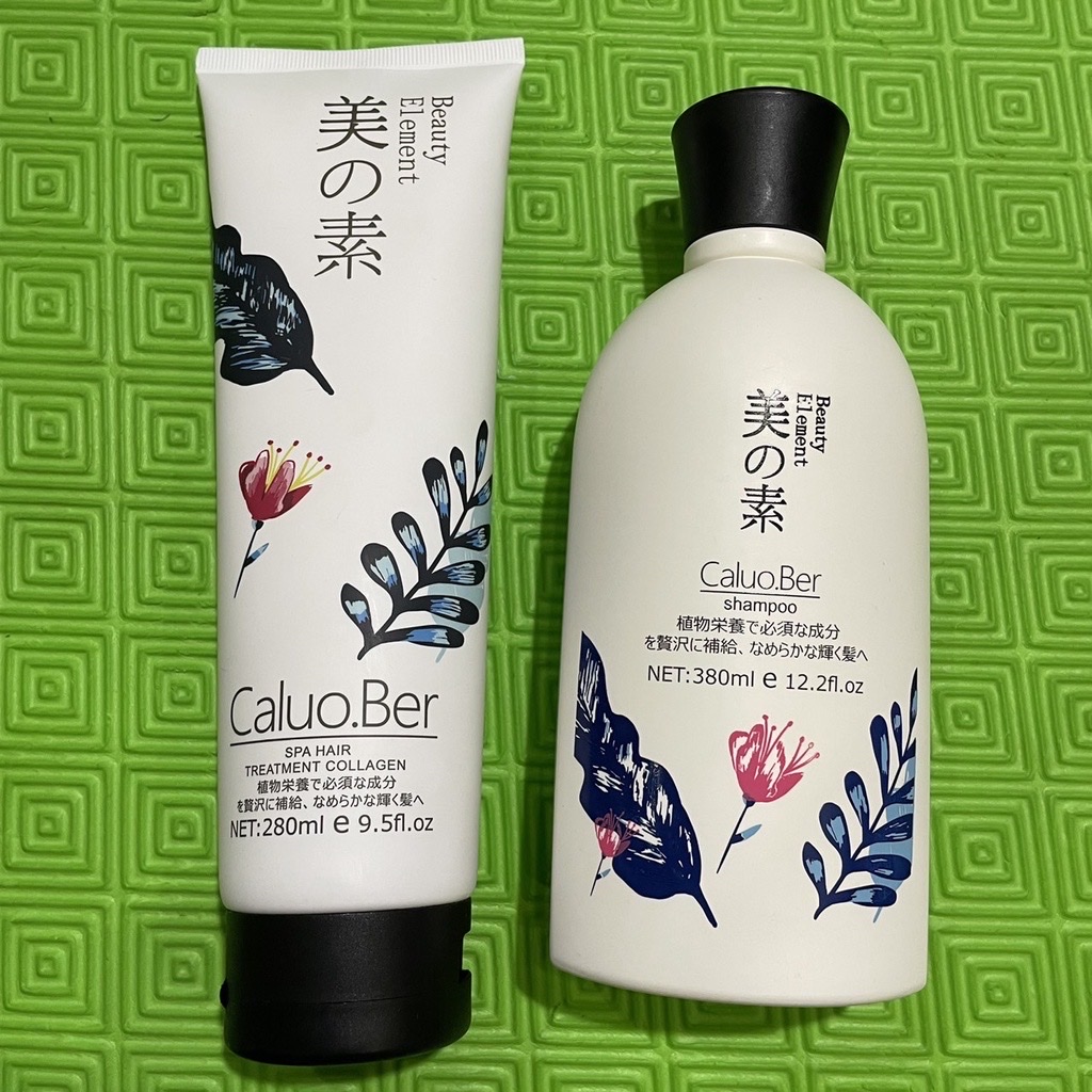 Dầu gội xả dành cho tóc gàu nấm Caluo.Ber Beauty Element 380ml+280ml