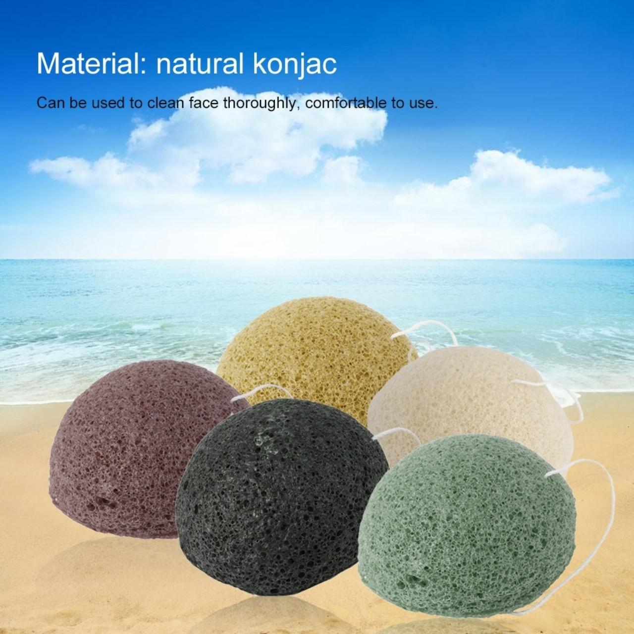 [HCM]BÔNG RỬA MẶT & LÀM TRẮNG DA KONJAC