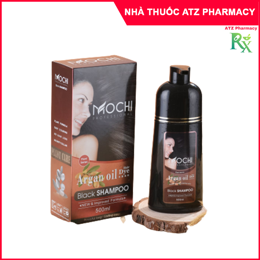 Dầu Gội Phủ Bạc Mochi Màu Đen - ATZ pharmacy