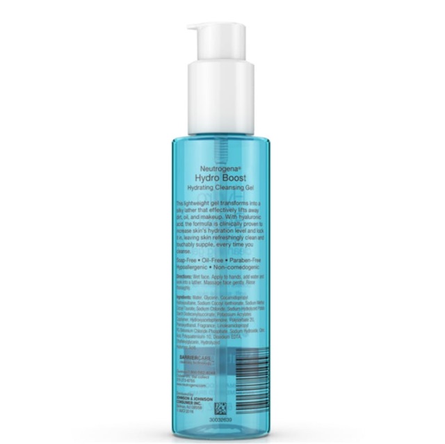 [HCM]Sữa rửa mặt Neutrogena Hydro Boost Hydrating Cleansing gel 170g