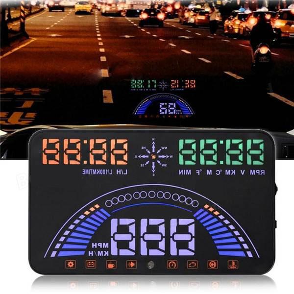 Thiết Bị Hiển Thị Tốc Độ Lên Kính Lái HUD S7