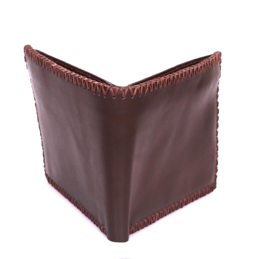 Bóp, Ví nam da bò Handmade ALX ( Nâu, đen )