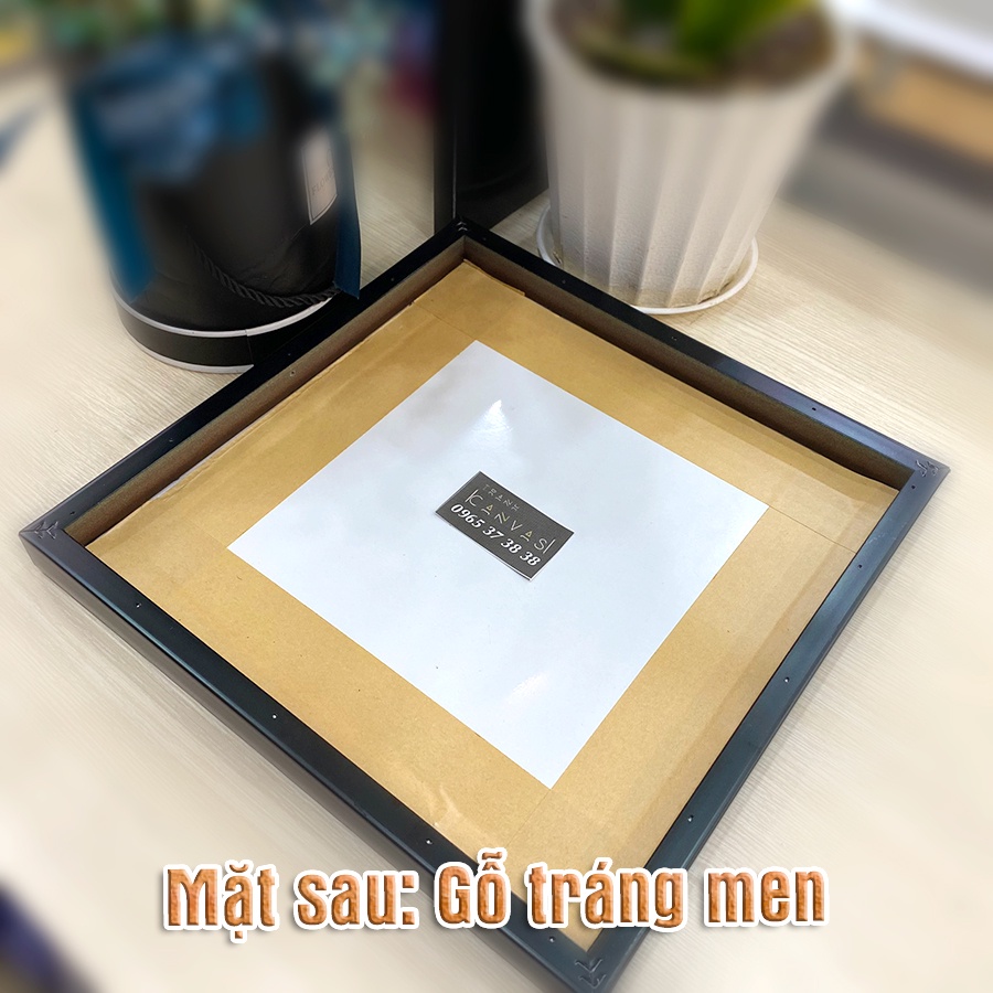Tranh Canvas Trừu Tượng bộ 3 tấm