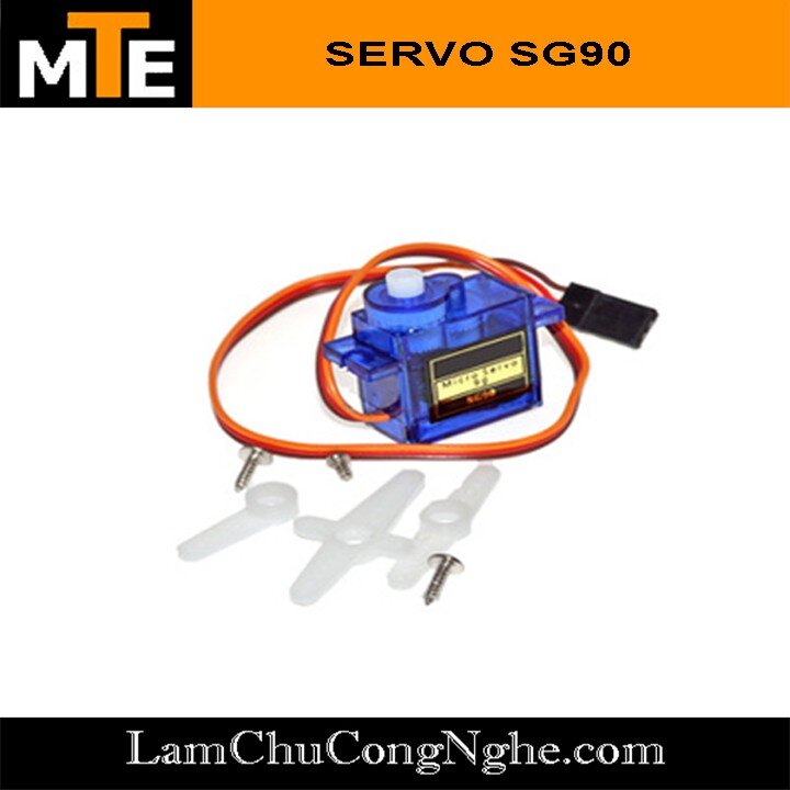 ĐỘNG CƠ RC SERVO SG90 -  Động cơ servo SG90 360 độ