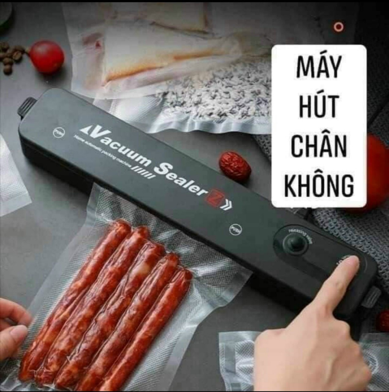 1c200-MÁY HÚT CHÂN KHÔNG MINI VACUUM SEALER