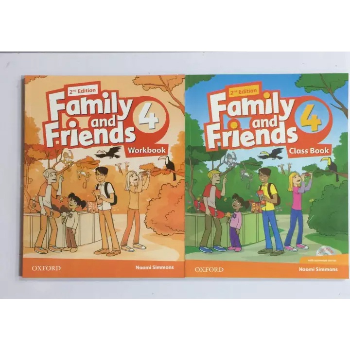 Sách Trọn bộ 2 cuốn Family and Friends 4 - 2nd Edition