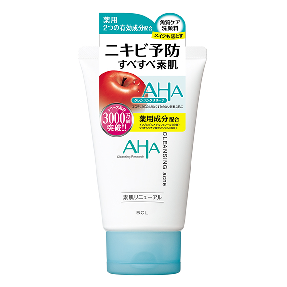 (Mẫu mới đủ loại) Sữa rửa mặt AHA Wash Cleansing 120g nhật bản