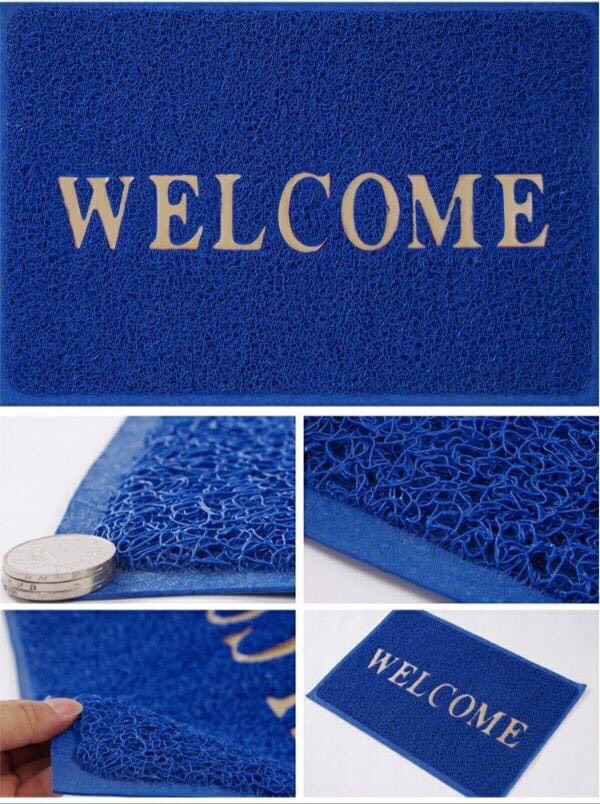 Thảm chùi chân welcome cỡ lớn 80.120cm