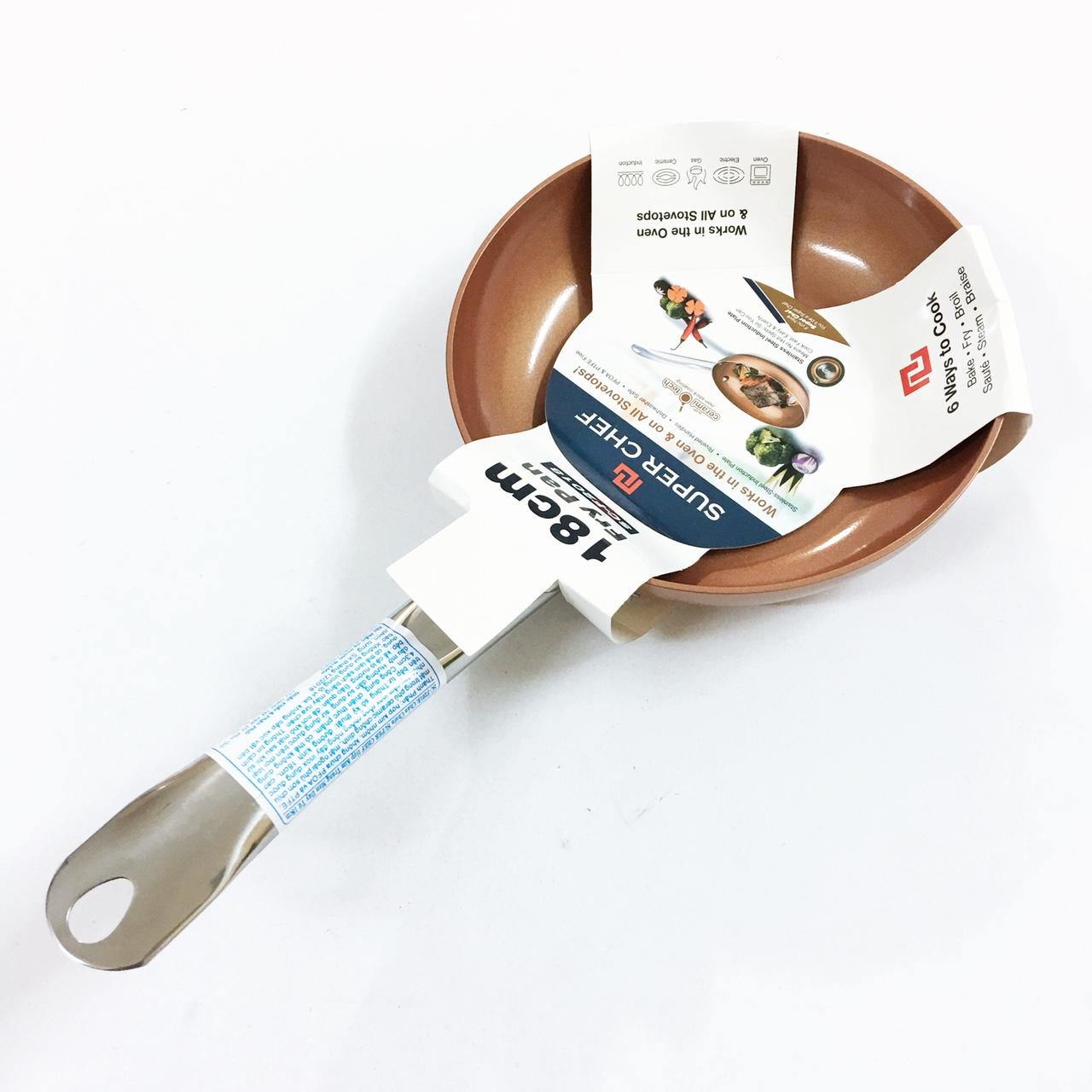 Chảo tráng men SUPER CHEF SC-F2018 18cm