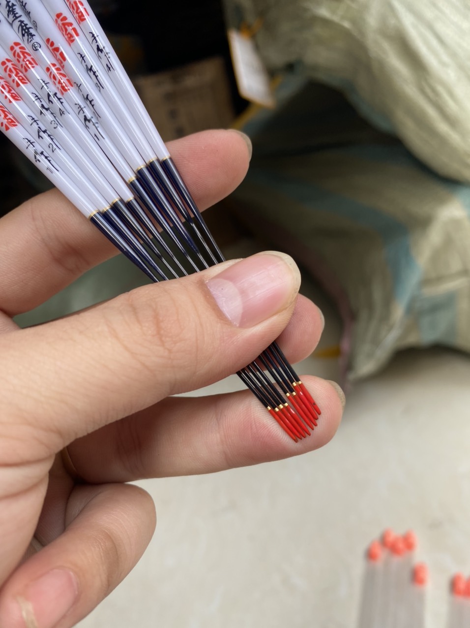 Phao lông công Đạt Ma, phao câu rô, riếc, chép siêu nhẹ