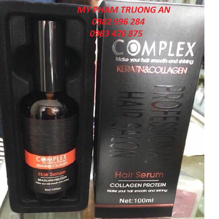 Complex Keratin and Collagen Hair Care Essential Oil 100ml