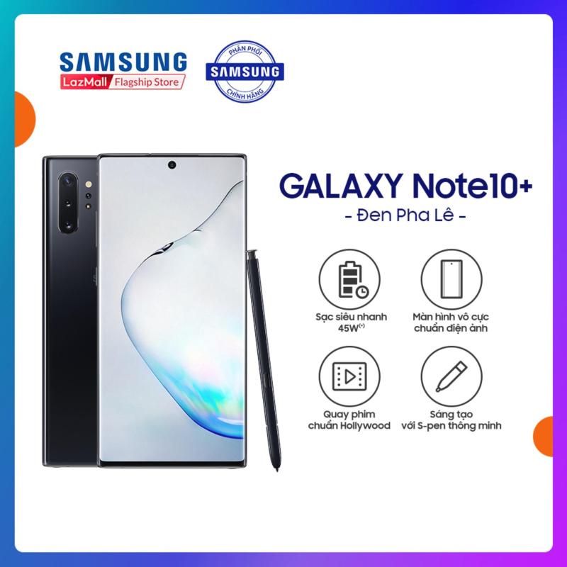 Điện Thoại Samsung Galaxy Note 10 Plus 256GB (12GB RAM) - Màn hình 6.8  Dynamic AMOLED + Cụm 3 camera sau + Pin 4300 mAh - Hàng Phân Phối Chính Hãng.