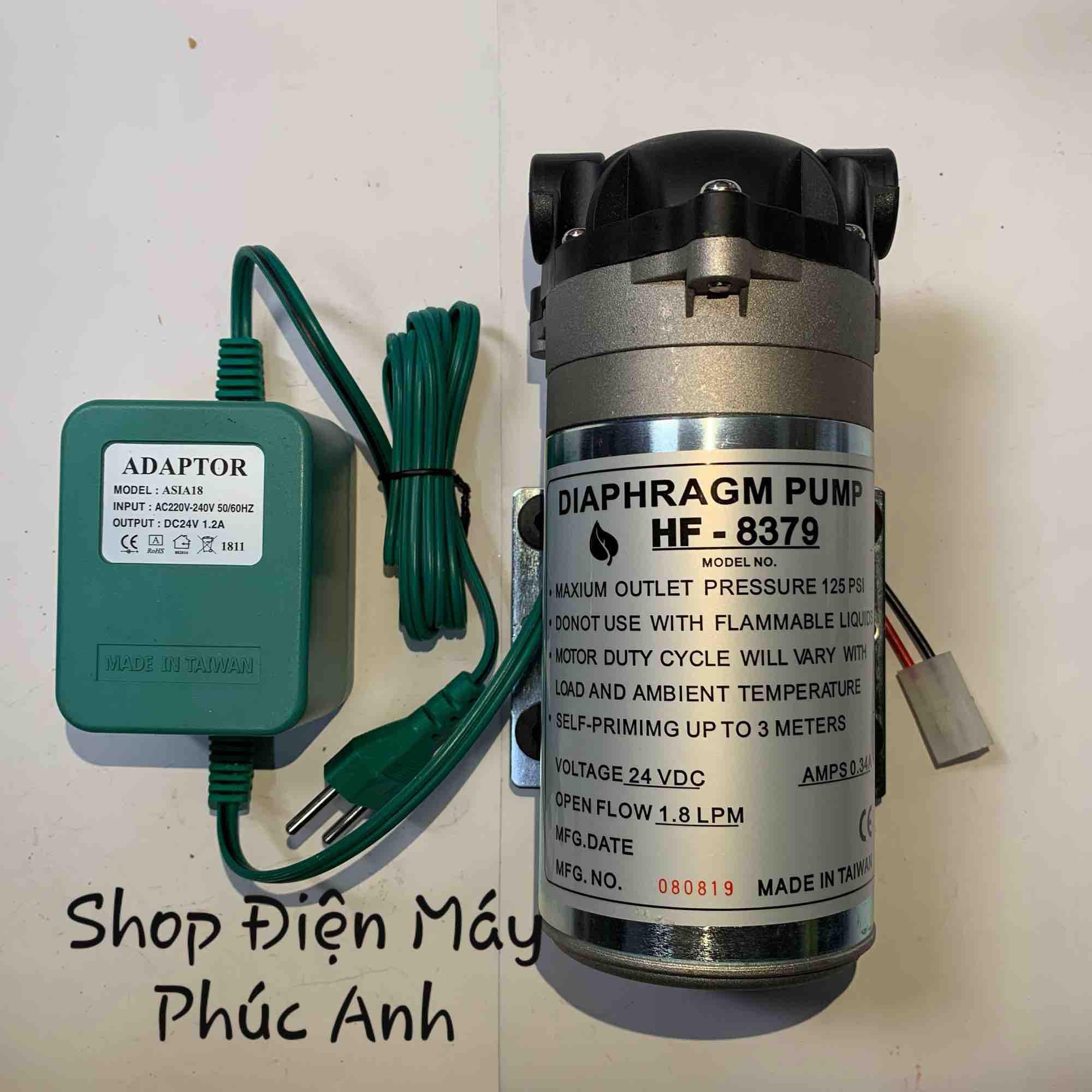 Bơm phun sương làm mát gồm 5 đầu và 10 m dây