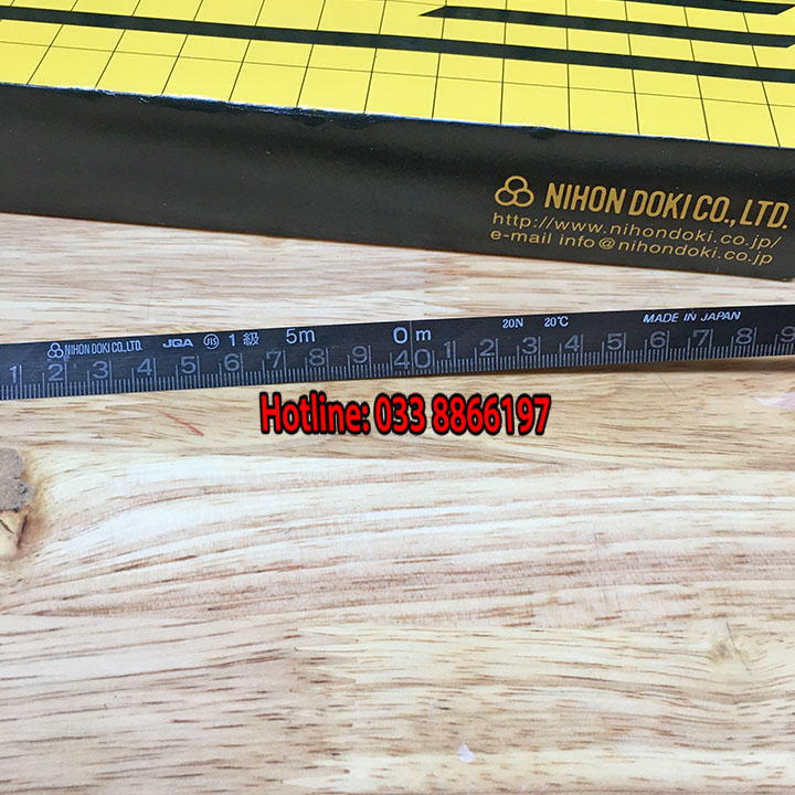 Thước đo bồn xăng dầu 15 m Nihon Doki cao cấp Nhật