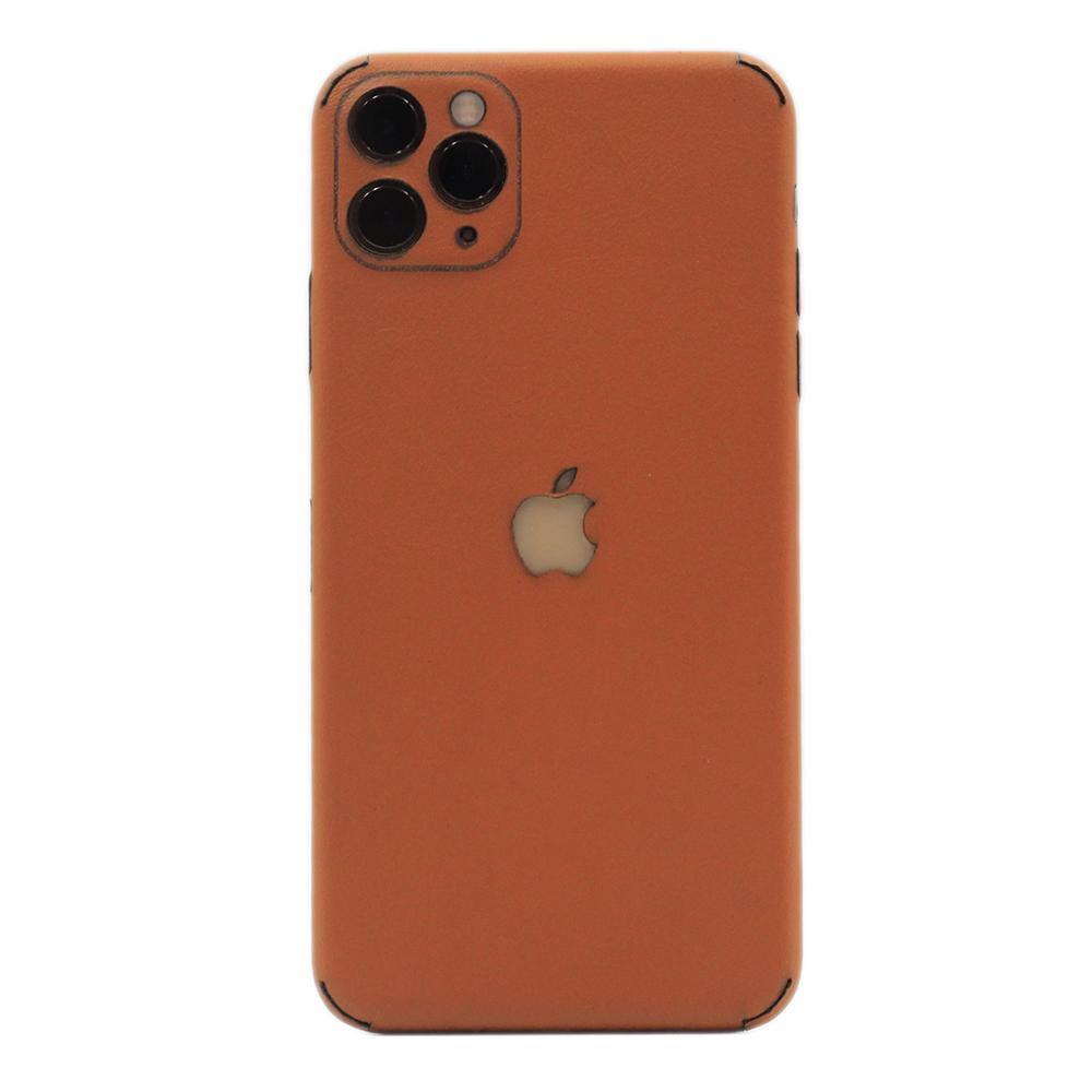 Dán da full viền iphone 11 Pro/iPhone 11 Pro Max, làm từ da thật cao cấp - Chính hãng Davis