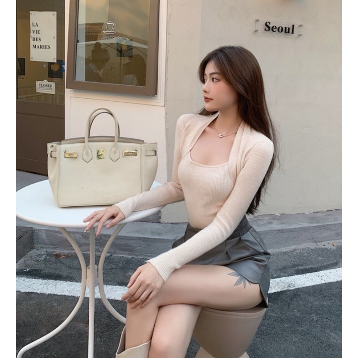 ÁO LEN CHÉO VAI NỮ HÓT HIT CHẤT SIÊU MỀM MỊN