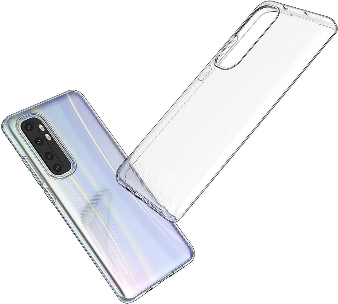 Ốp dẻo trong suốt cho Xiaomi Mi Note 10 Lite (Hàng loại A)