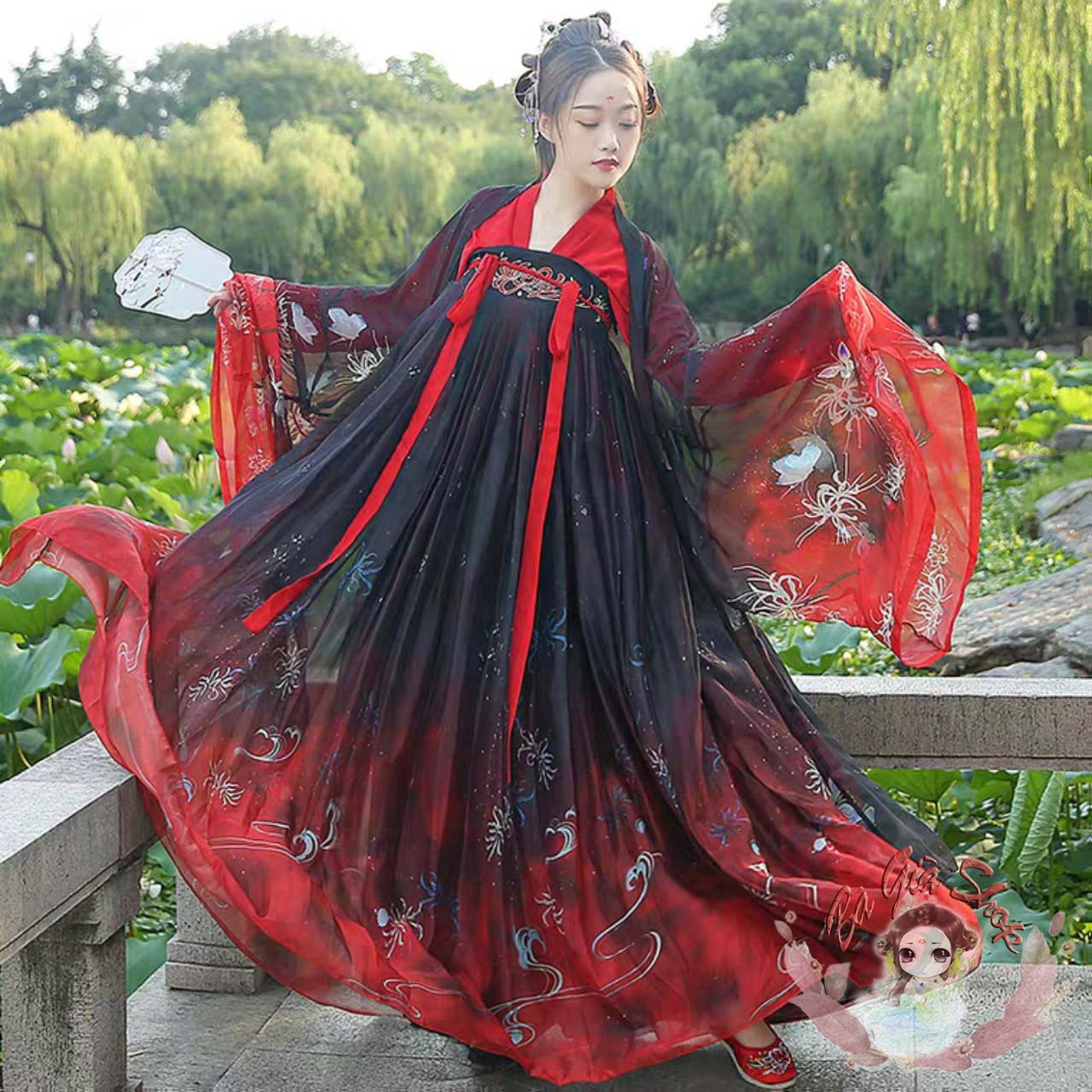 Trang phục cổ trang hán phục nữ 3m/6m