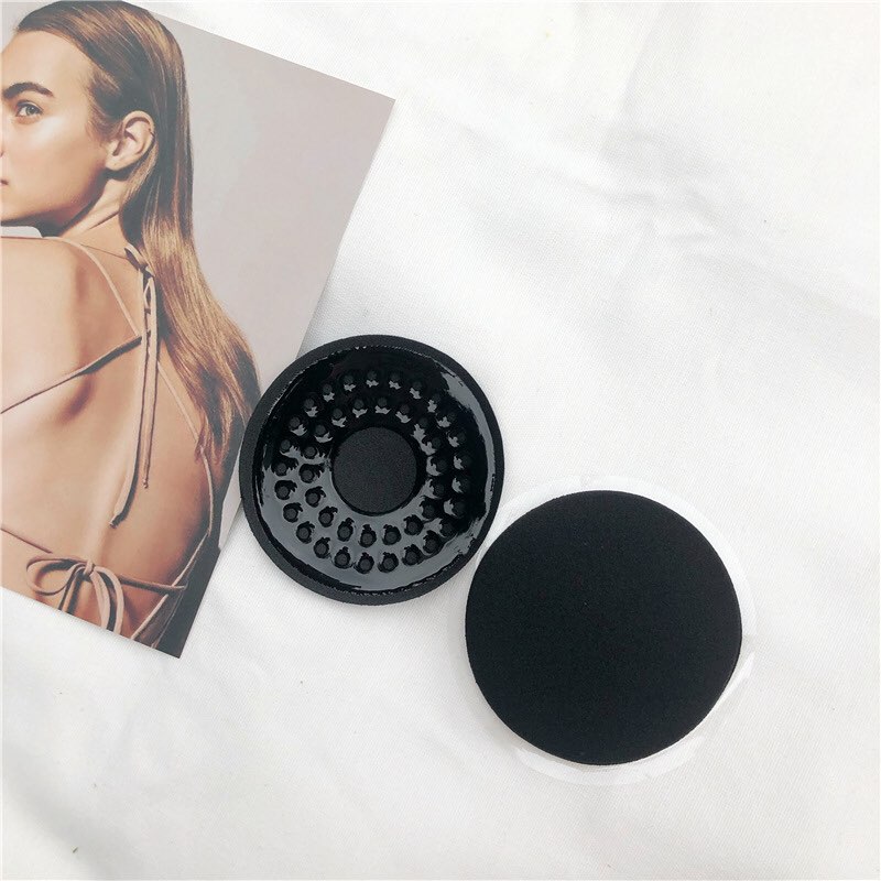 Miếng Dán Nhũ Hoa Cao Cấp Silicon Nipple Breast Pasties Cover Reusable Underwear Woman Weeding Party Bra Sticker