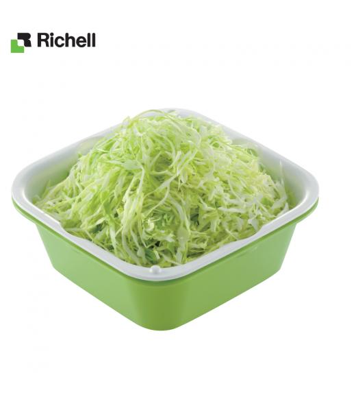 BỘ RỔ CHẬU NHỰA KHÁNG KHUẨN LEI RICHELL (S-XANH LÁ)