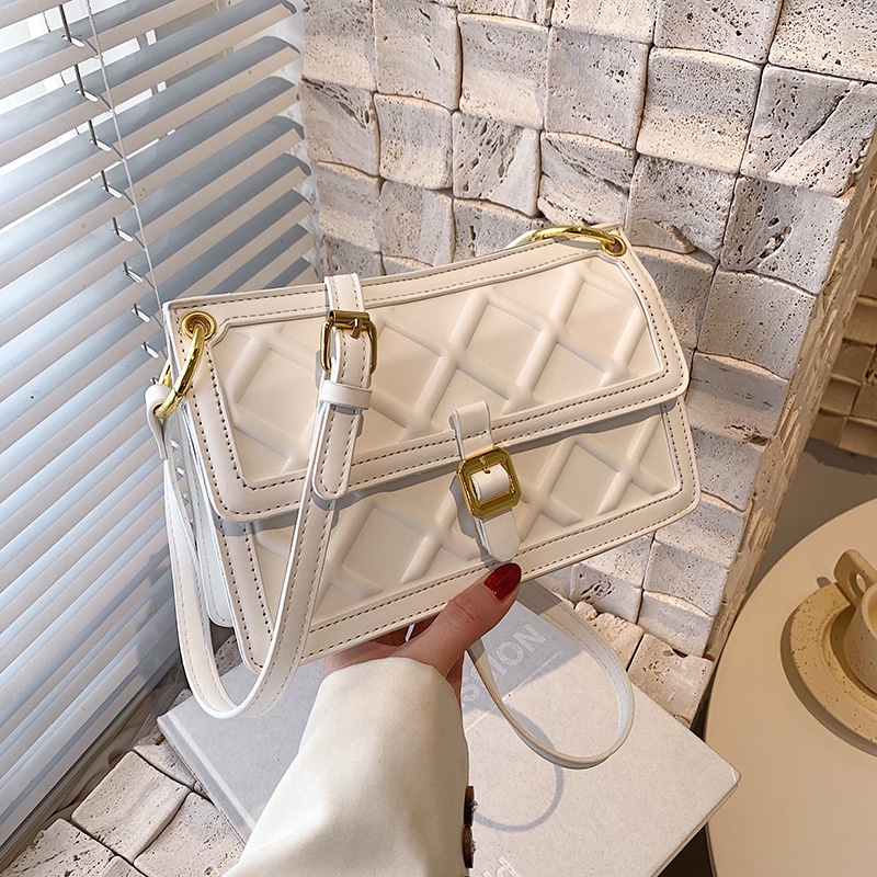 Faya - Túi xách T1142 dáng thang da dập 3D độc đáo