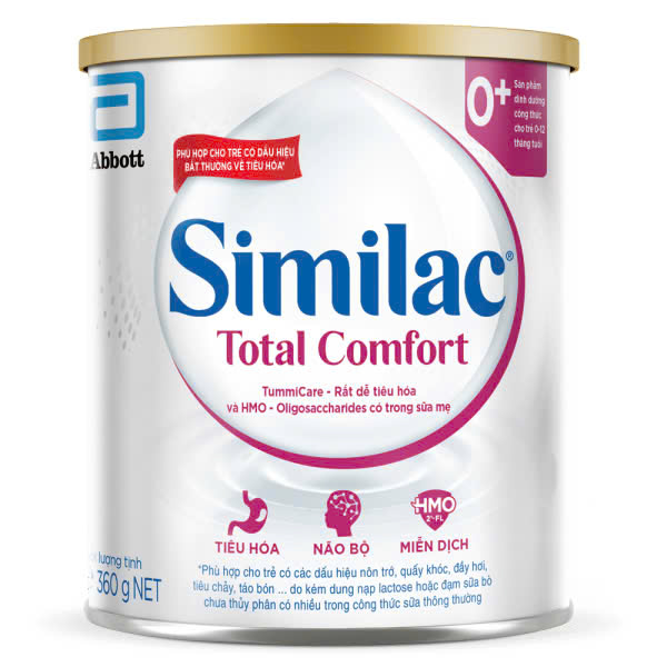 Sữa bột Similac Total Comfort 0+ (HMO) 360g