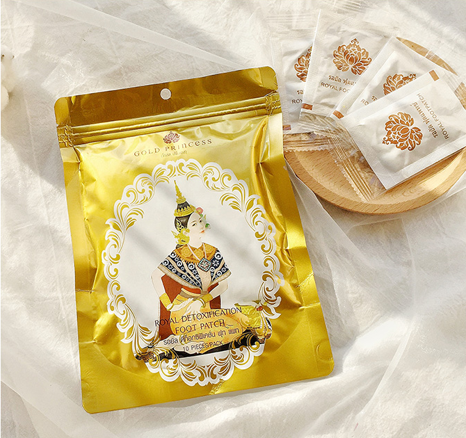 10 miếng dán thải độc Gold Princess thái lan