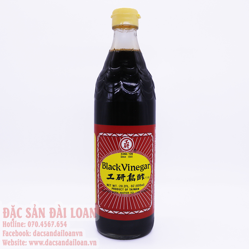 DẤM ĐEN (GIẤM ĐEN) KONG YEN ĐÀI LOAN 600ML