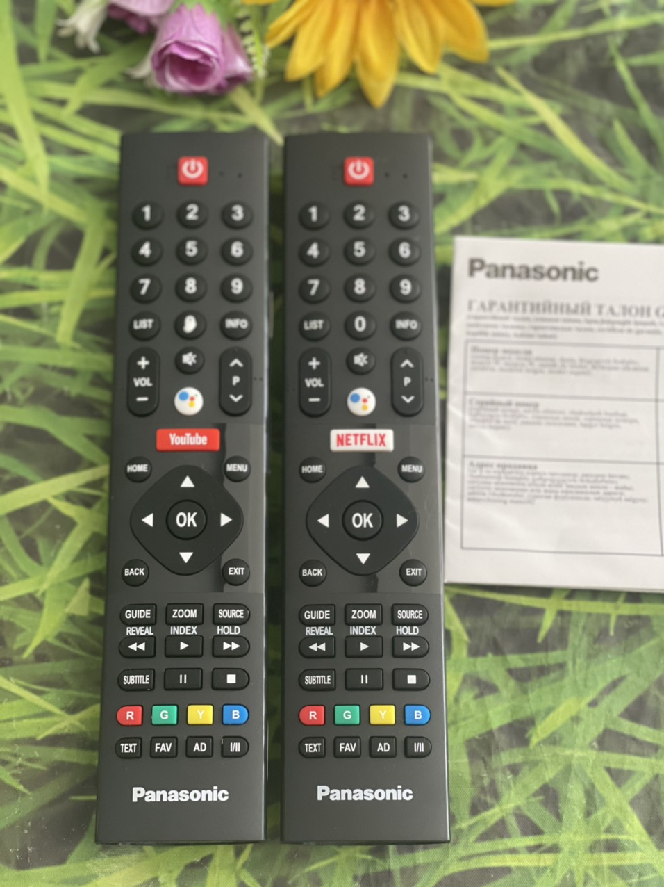 Remote tivi Panasonic giọng nói