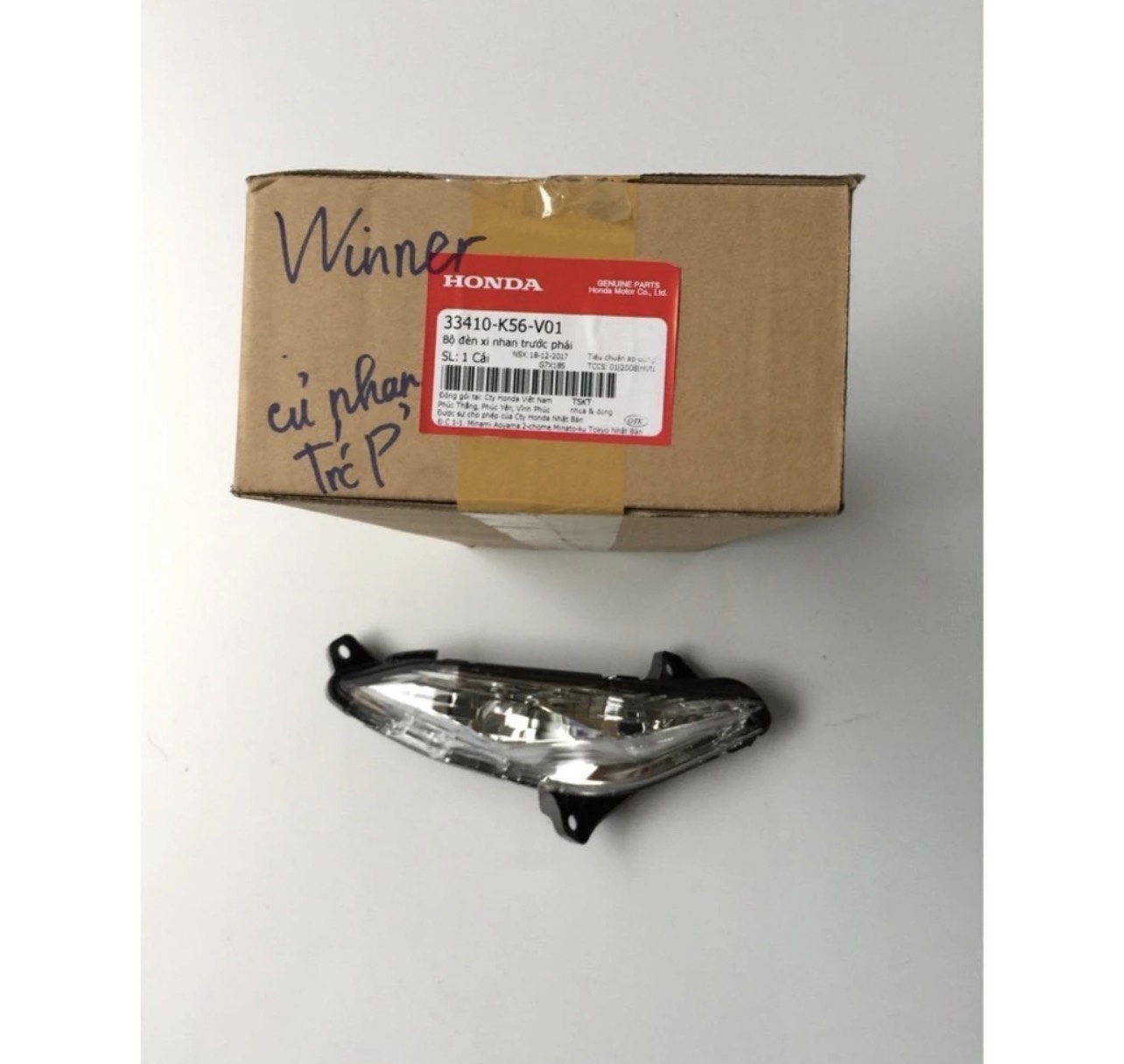 Củ Xi Nhan Trước Winner V1 Honda
