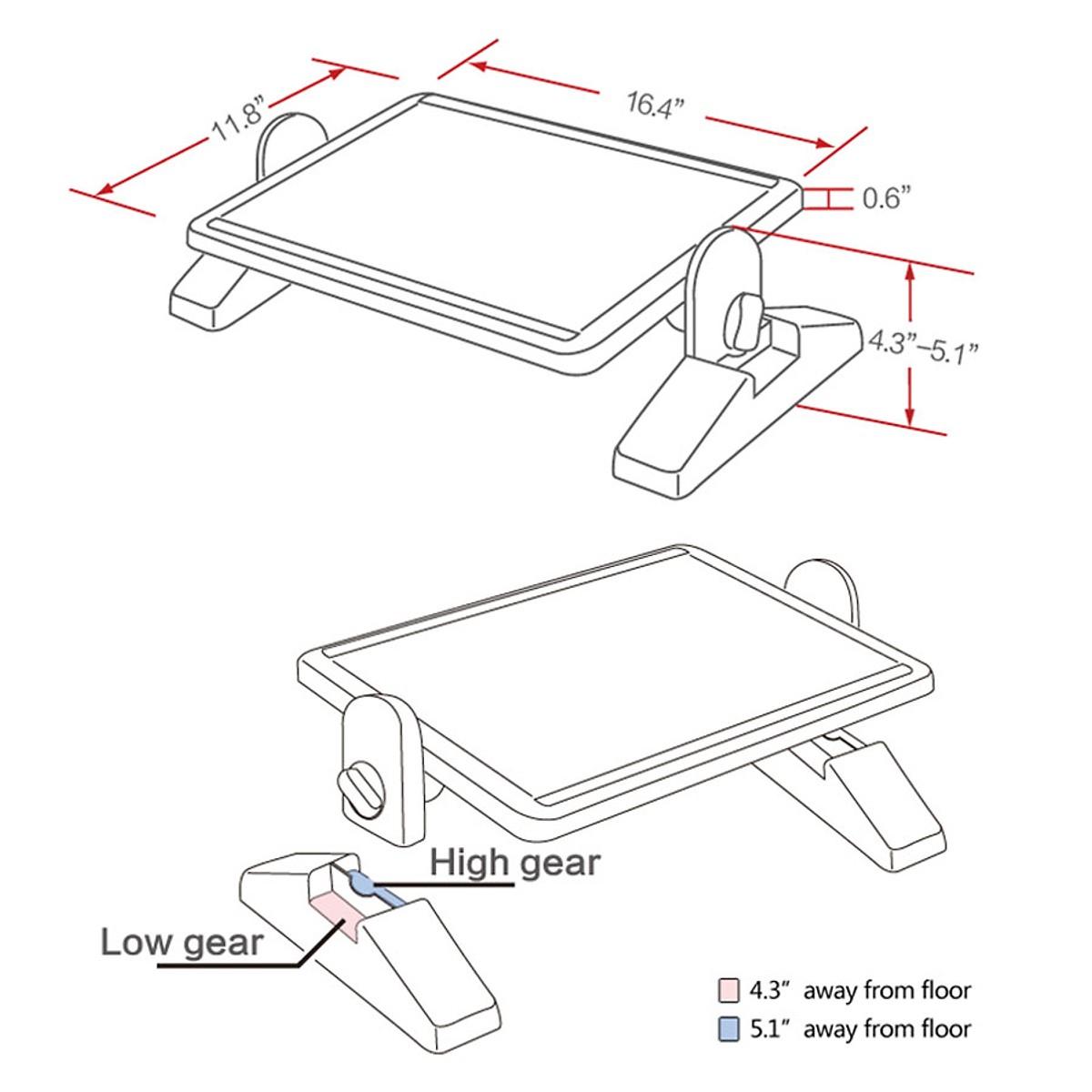 Kê Chân DXRACER FR-6033-N