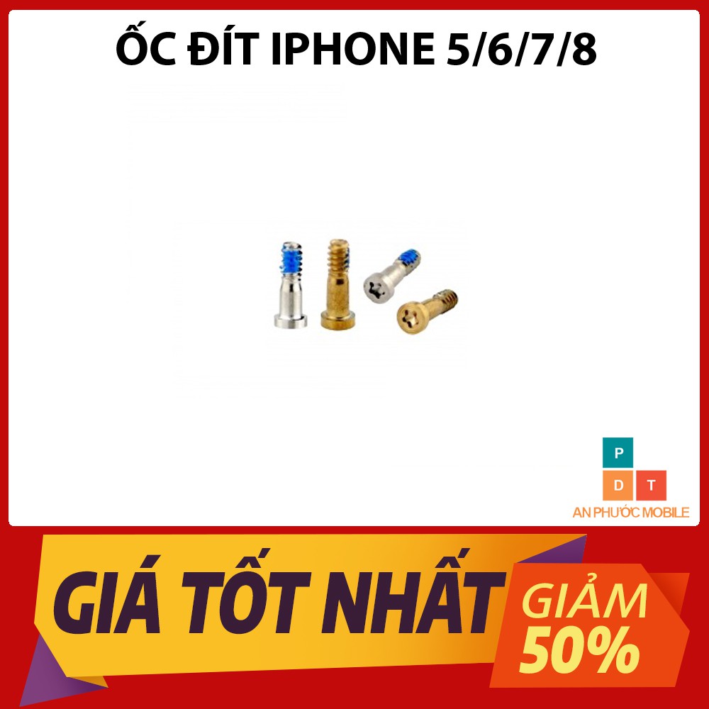 Ốc đít iphone 5/5s/6/6s/6p/6sp/7/7plus/8/8plus