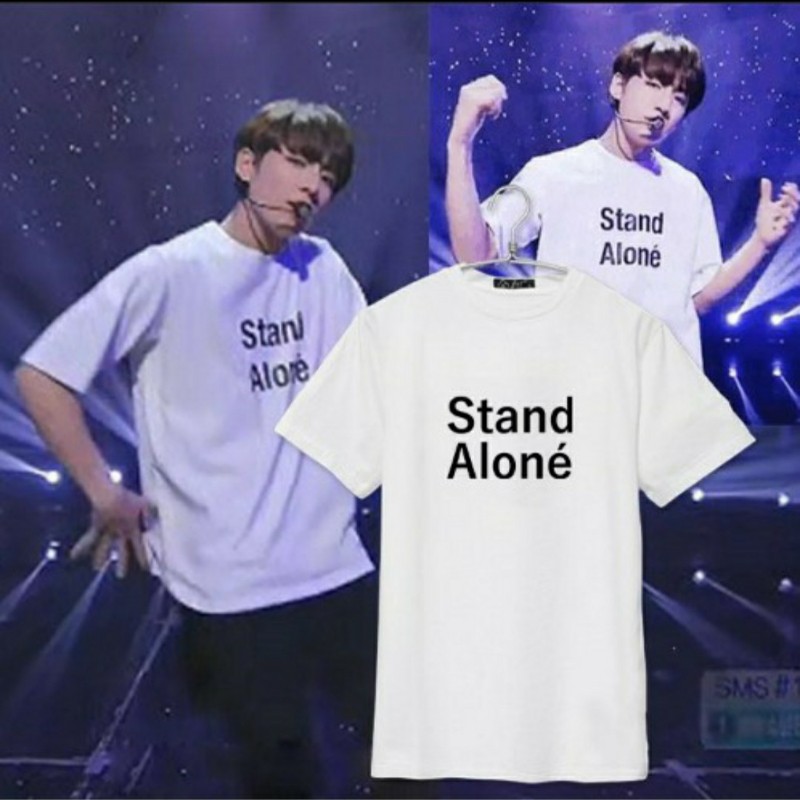 ÁO THUN BTS STAND ALONÉ GIỐNG ÁO JUNGKOOK MẶC DIỄN