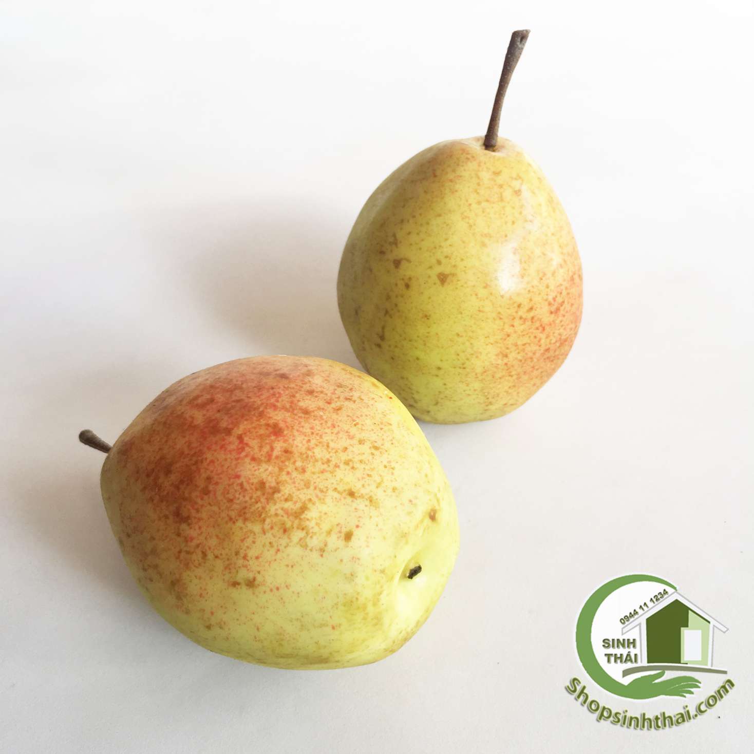 Trái lê giả - quả lê vàng - trái cây giả cao cấp