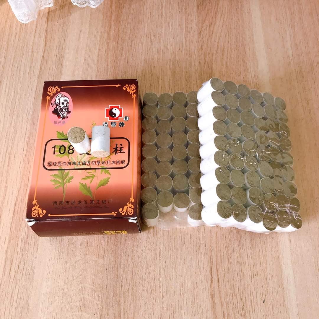 Hộp 108 điếu ngải khô