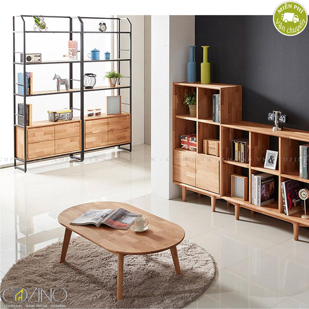 Bàn sofa Calla gỗ cao su