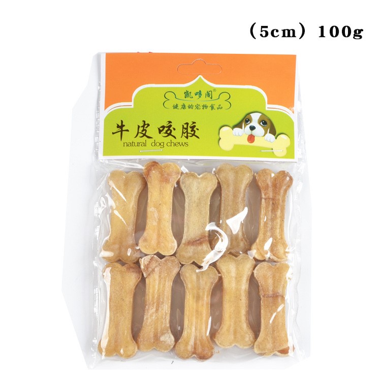 Xương da bò cho chó gặm sạch răng loại 20cm