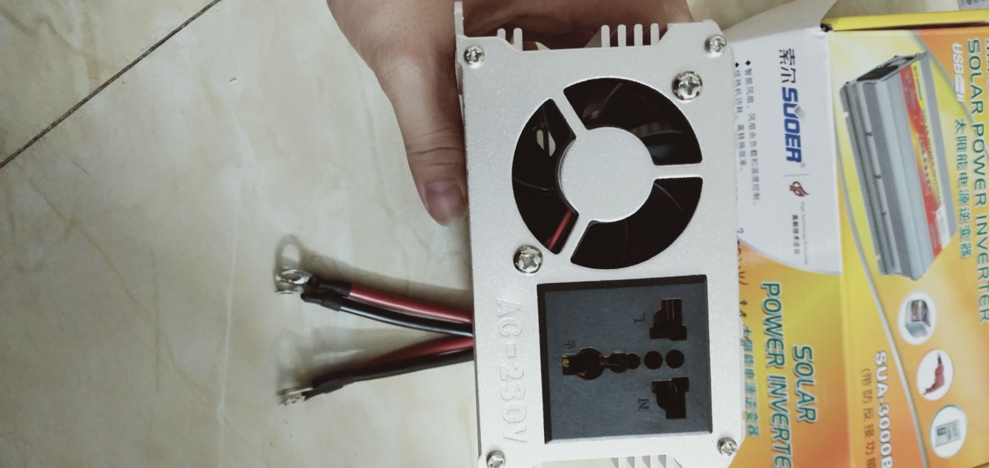 bộ đổi điện 24v lên 220v 3000w