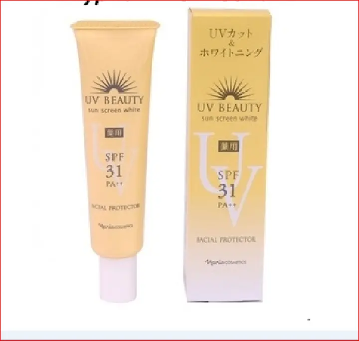 Review sữa chống nắng Naris UV BEAUTY Sun Screen White SPF31 PA ++ - Thiết kế