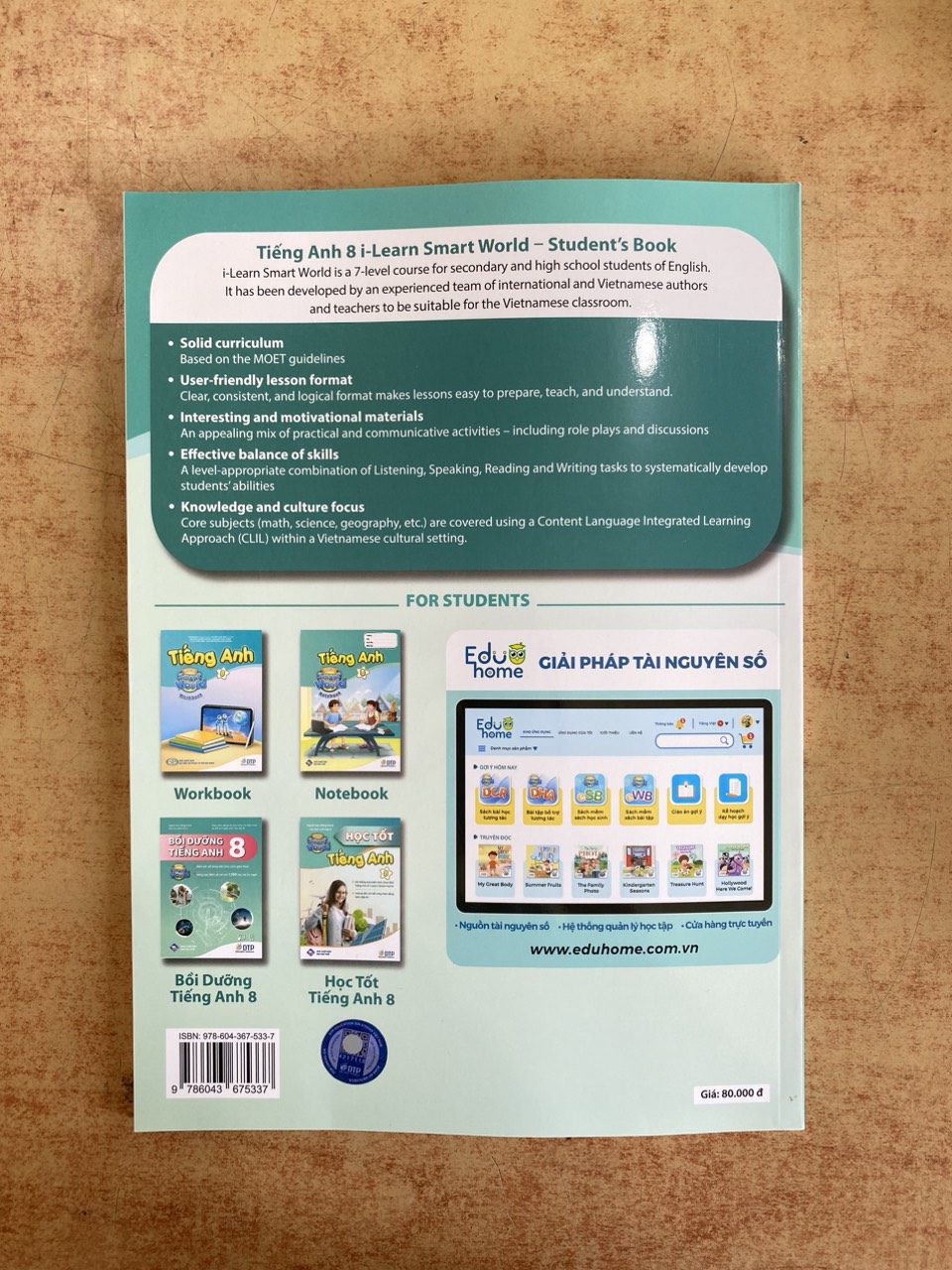 Tiếng Anh 8 I- Learn Smart World ( BH )