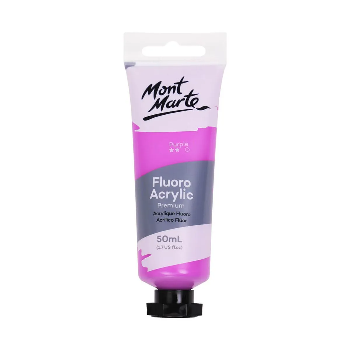 Màu Acrylic Phản Quang - Fluoro Acrylic Mont Marte 50ml