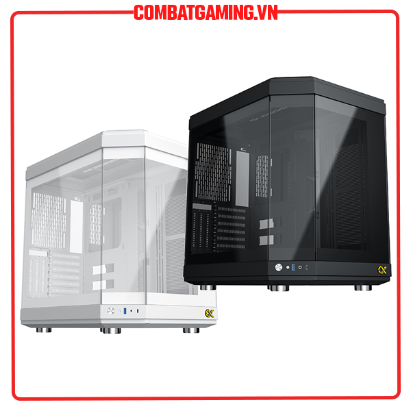 Case Xigmatek CUBI Black/White (E-ATX)
