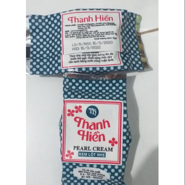 [HCM]Sỉ 12 hộp kem thanh hiền