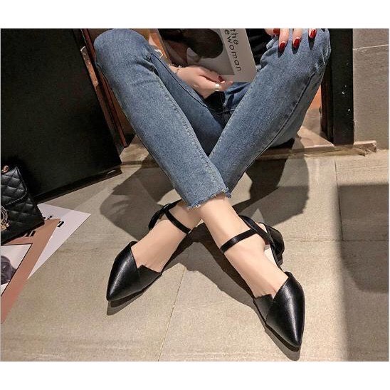 Giày Sandal Mũi Nhọn Cực Xinh Mã A12