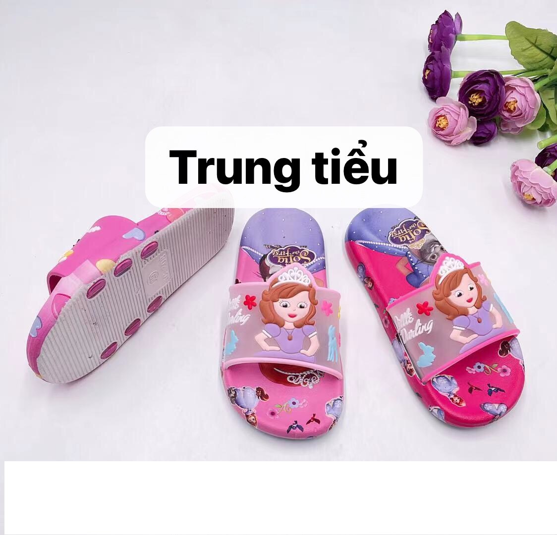 DÉP LÊ CÔNG CHÚA ELSA 3D BÉ GÁI