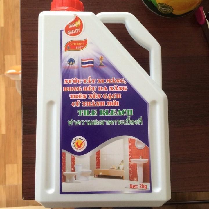 [HCM]NƯỚC TẨY RỬA XI MĂNG 2L